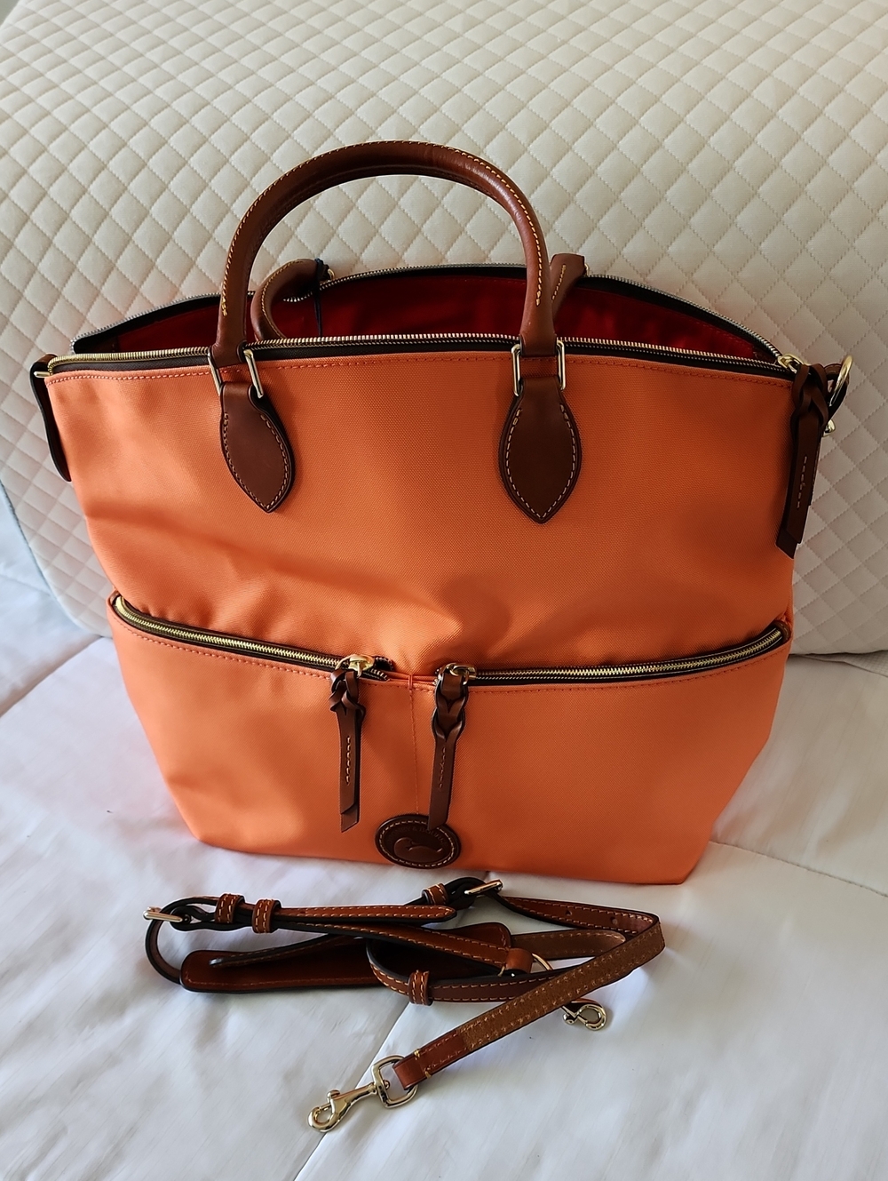 Dooney & Bourke Large Pocket Satchel